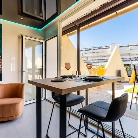 Secret Lion - - Terrasse Sud - Garage - Climatisation - Village Naturiste Apartman Agde